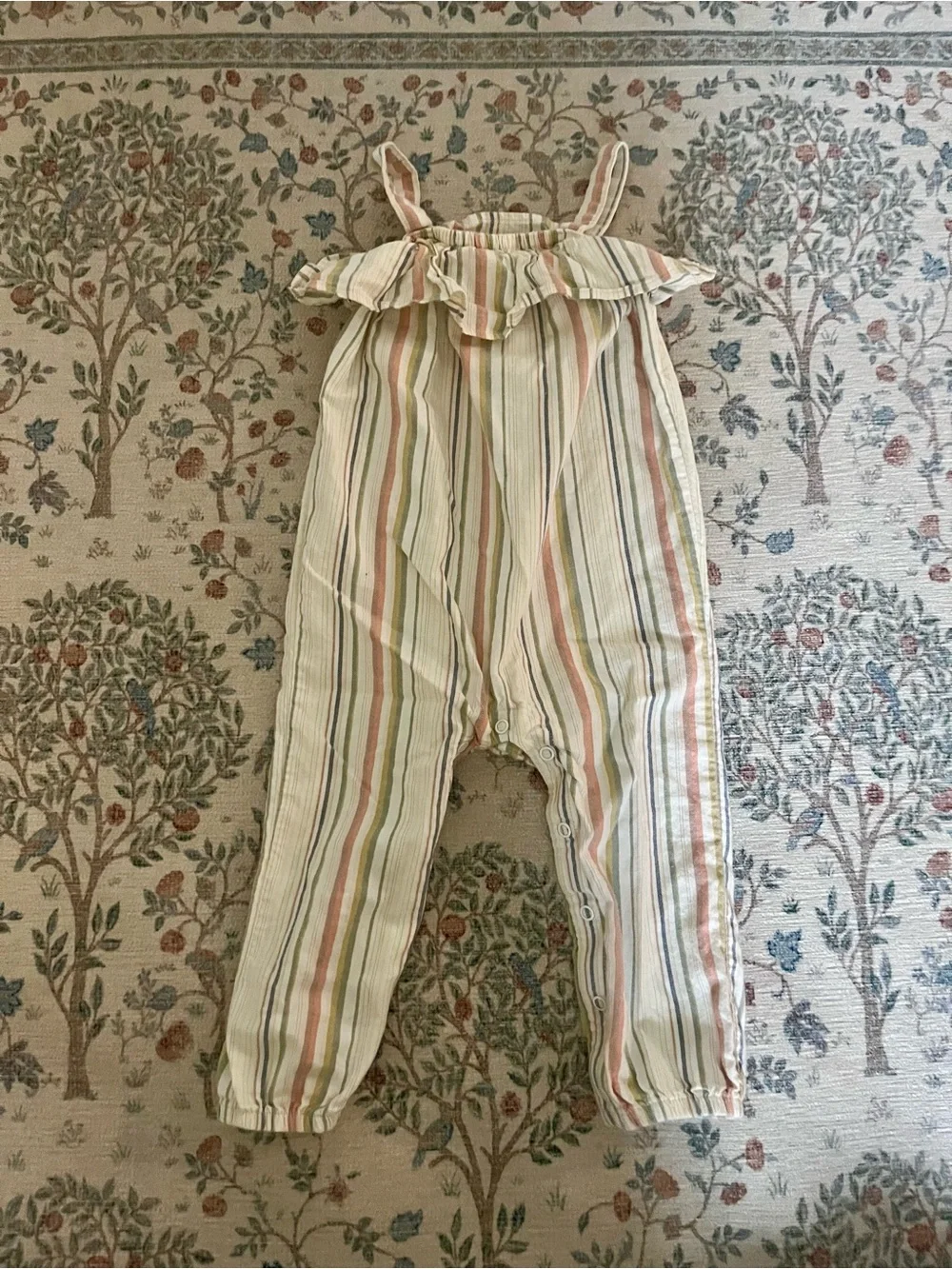 Carter’s Baby Girl Carter's Striped Jumpsuit